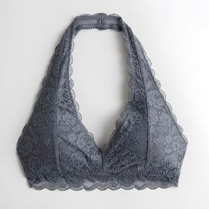 NWOT Hollister Lace Halter Bralette